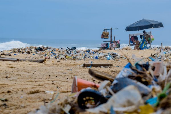 Plastic-waste-on-a-beach