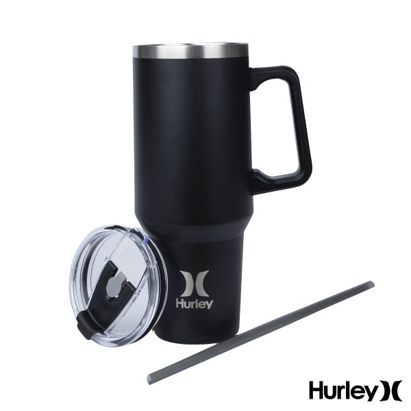Black Hurley® Oasis 40 oz. Vacuum Insulated Travel Mug